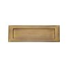 Heritage Brass Letterplate 12" x 4" Antique Brass finish