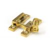 Polished Brass Beehive Quadrant Fastener - Narrow