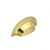 Slim Cup Handle Large Polished Brass Unlacquered