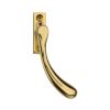 Heritage Brass Right-Handed Espagnolette Handle Ball Design Polished Brass finish