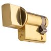 Euro Single Thumbturn 45mm - Polished Brass