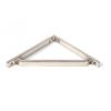 Polished Nickel Barton Shelf Bracket (150mm x 150mm)