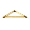 Aged Brass Barton Shelf Bracket (200mm x 200mm)