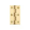 Heritage Brass Hinge Brass 2 1/2" x 1 3/8" Satin Brass finish