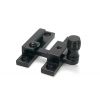 Black Beehive Quadrant Fastener - Narrow