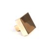 Aged Brass Albers Cabinet Knob - 35mm