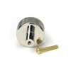 Polished Nickel Brompton Cabinet Knob - 32mm (No rose)