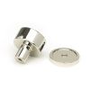 Polished Nickel Kelso Cabinet Knob - 25mm (Plain)