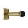 Heritage Brass Wall Mounted Door Stop 3 Polished Brass finish