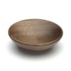 Wooden Cabinet Knob Bowl Design 65mm Walnut Finish