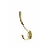 Atlantic Traditional Hat & Coat Hook - Polished Brass