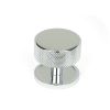 Polished Chrome Brompton Cabinet Knob - 38mm (Plain)