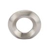 Heritage Brass Cabinet Knob Ring Design 40mm Satin Nickel finish