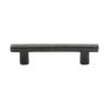 Rustic Dark Bronze Cabinet Pull Round T-Bar Design 128mm CTC