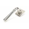 Polished Nickel Newbury Lever on Rose Set (Square)