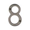 Heritage Brass Numeral 8 Face Fix 76mm (3") Matt Bronze finish