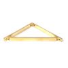 Polished Brass Barton Shelf Bracket (200mm x 200mm)