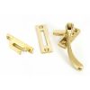 Polished Brass Peardrop Fastener