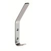 Aluminum Flat Hat And Coat Hook - Satin Anodised Aluminium