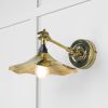 Smooth Brass Flora Wall Light