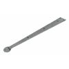 Pewter 18" Penny End Hinge Front (pair)