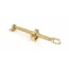 Polished Brass 12" Fanlight Screw Opener