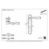 Pewter Narrow Lever Espag. Lock Set