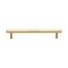 Heritage Brass Cabinet Pull Hexagon Design 160mm CTC Satin Brass finish