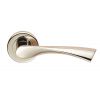 Serozzetta Venti Lever On Rose - Polished Nickel