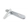 Polished Chrome Art Deco Slimline Lever Espag. Lock Set