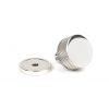 Polished SS (304) Brompton Cabinet Knob - 25mm (Plain)