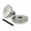 Pewter Octagonal Centre Door Knob - Internal