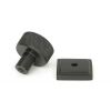 Aged Bronze Brompton Cabinet Knob - 25mm (Square)