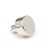 Polished Nickel Kelso Cabinet Knob - 25mm (No Rose)