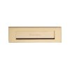 Heritage Brass Letterplate 10 x 3 Unlacquered Brass finish