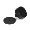 Matt Black Kelso Cabinet Knob - 38mm (Plain)