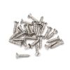 Stainless Steel 4x½" Countersunk Screws (25)