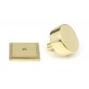 Polished Brass Kelso Cabinet Knob - 38mm (Square)