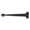 Textured Black 18" Cast T Hinge (pair)