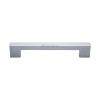 Heritage Brass Cabinet Pull Metro Design 160mm CTC Satin Chrome Finish