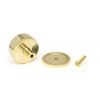 Polished Brass Judd Cabinet Knob - 38mm (Plain)