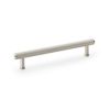 Alexander & Wilks - Crispin Reeded T-bar Cupboard Pull Handle - Satin Nickel - 160mm