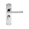 Serozzetta Dos Lever On Wc Backplate - Polished Chrome