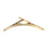 Satin Brass Tyne Shelf Bracket (314mm x 250mm)