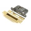 Polished Brass 3" 5 Lever BS Sash Lock