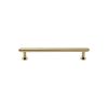 Heritage Brass Cabinet Pull Step Design with 16mm Rose 96mm CTC Polished Brass finish