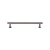 Heritage Brass Cabinet Pull Step Design with 16mm Rose 128mm CTC Satin Nickel finish