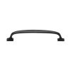 Black Iron Rustic Cabinet Pull Durham Design 160mm CTC