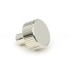 Polished Nickel Judd Cabinet Knob - 25mm (No rose)