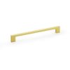 Alexander & Wilks - Marco Cupboard Pull Handle - Satin Brass - 224mm